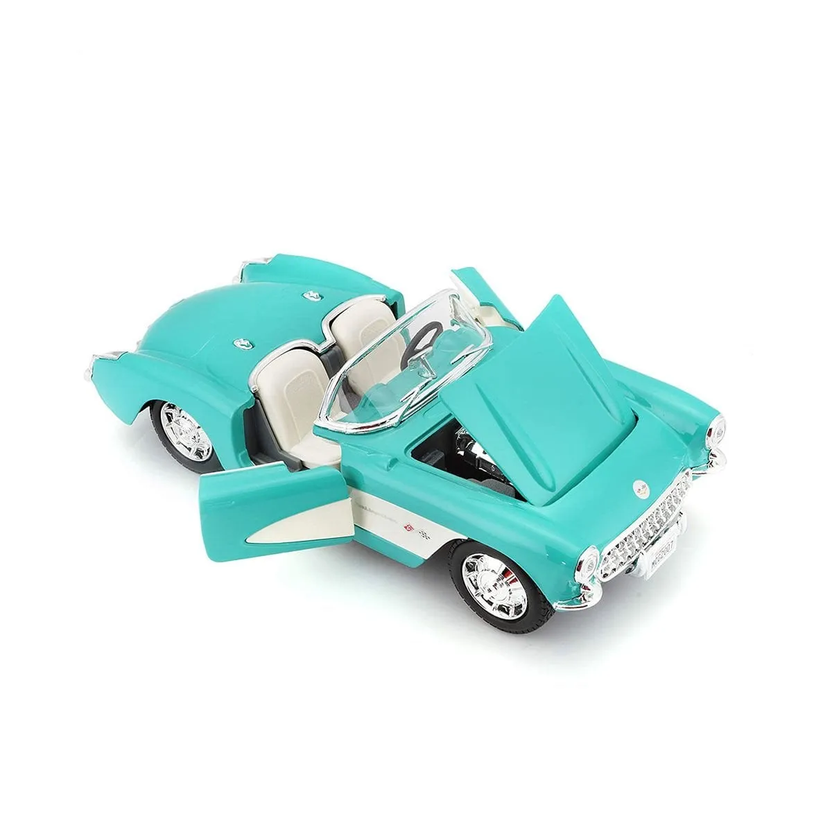 MAY 31275 1957 Chevrolet Corvette 1:24 -Necotoys — görsel 3