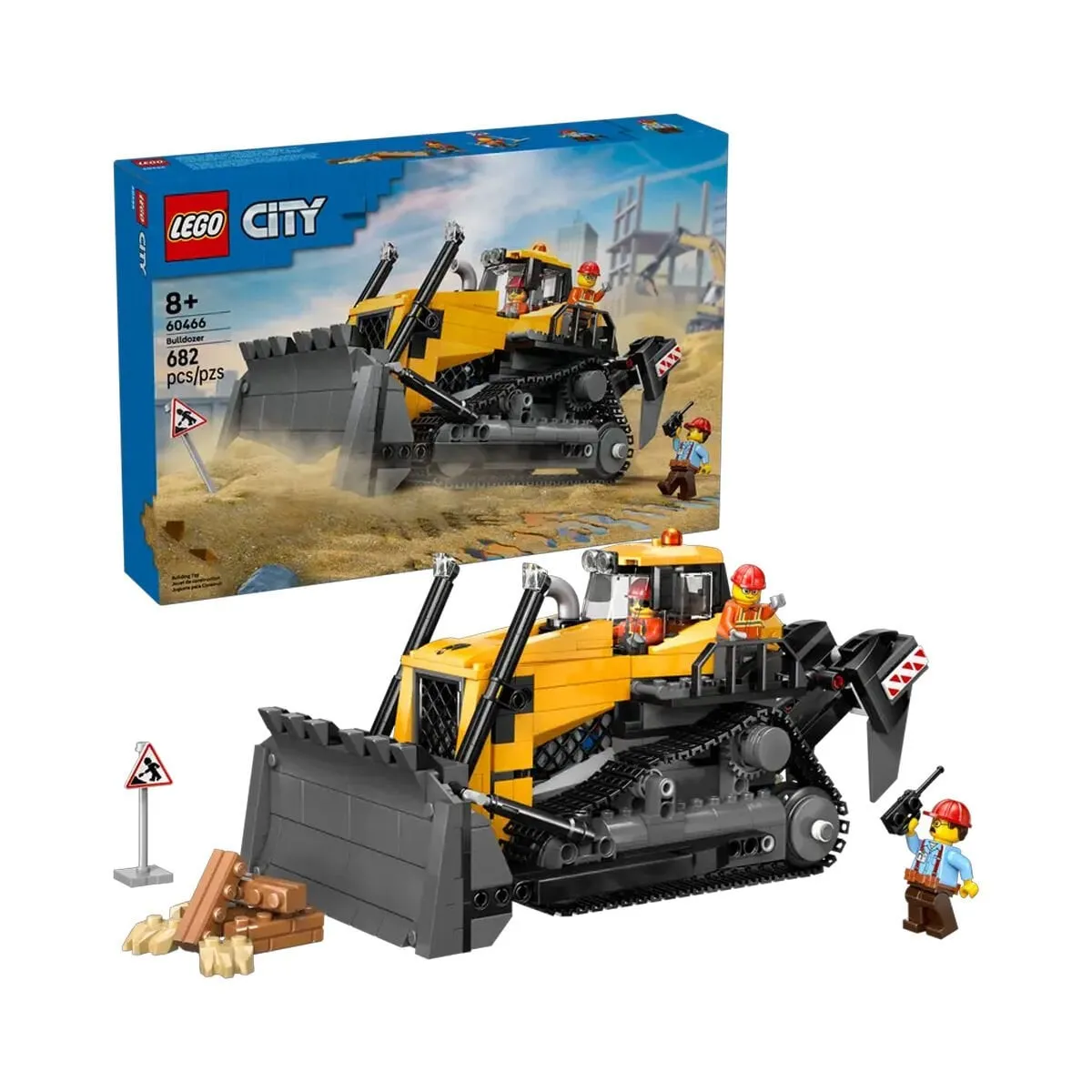 Lego City Buldozer 682 parça +8 yaş