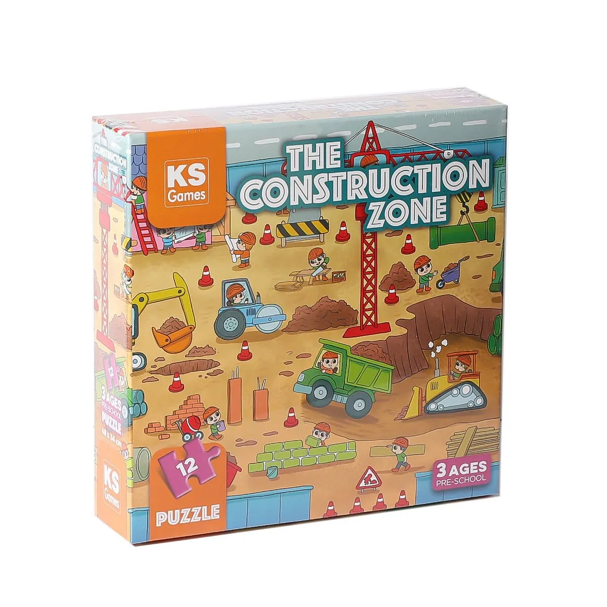 The Construction Pre School Puzzle -KS Puzzle