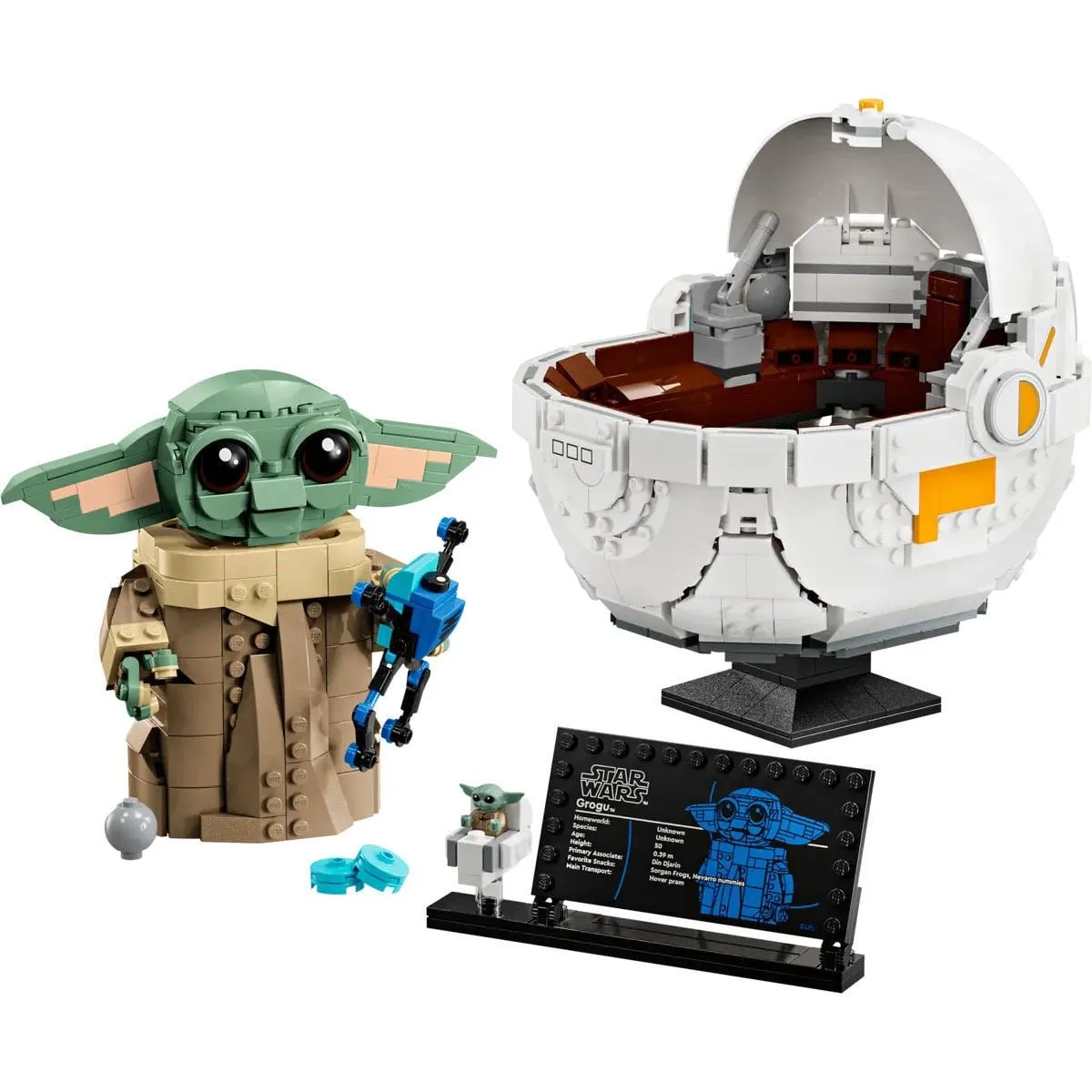 Lego Star Wars - Uçan Bebek Arabalı Grogu 1048 Parça +10 Yaş — görsel 2