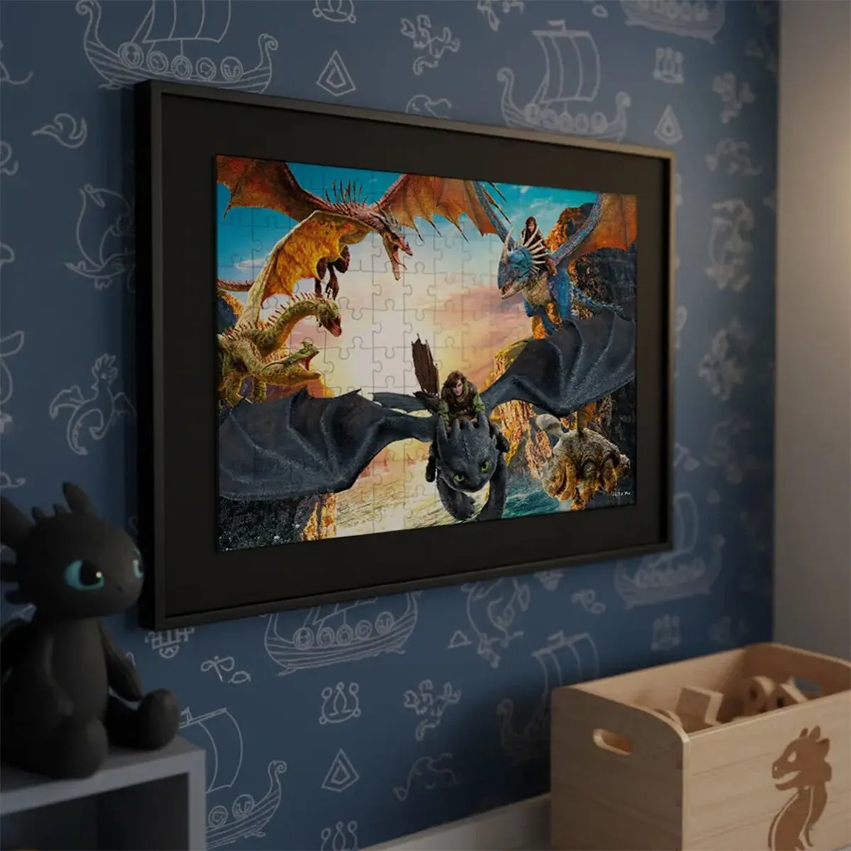 How To Train Your Dragon Puzzle 100 Parça — görsel 3