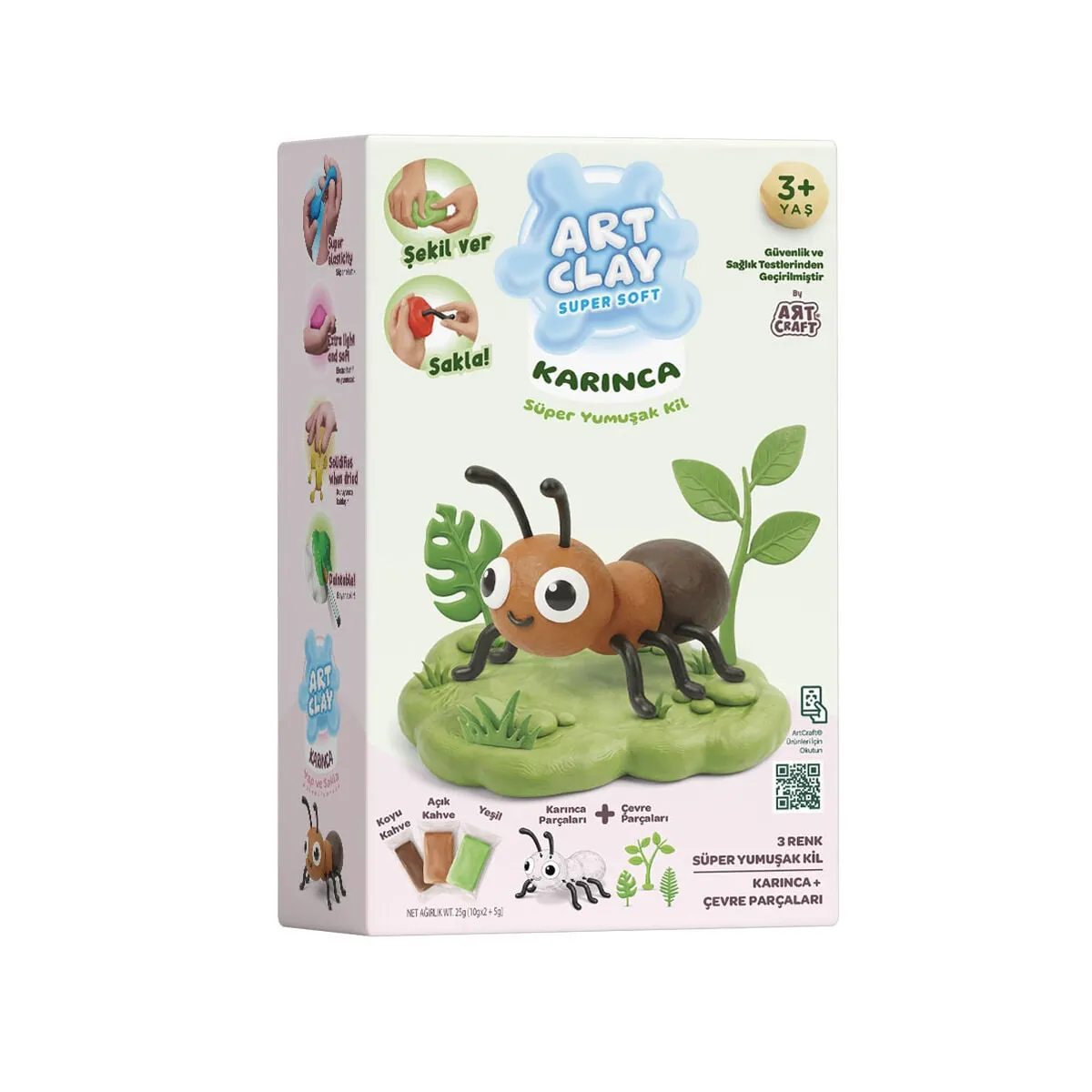 Art Clay Minik Canlılar Süper Hafif Kil — görsel 2