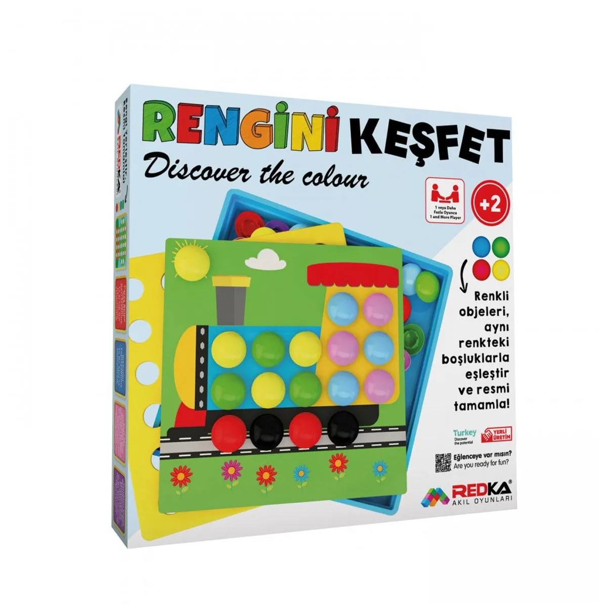Redka, Rengini Keşfet / +2 yaş