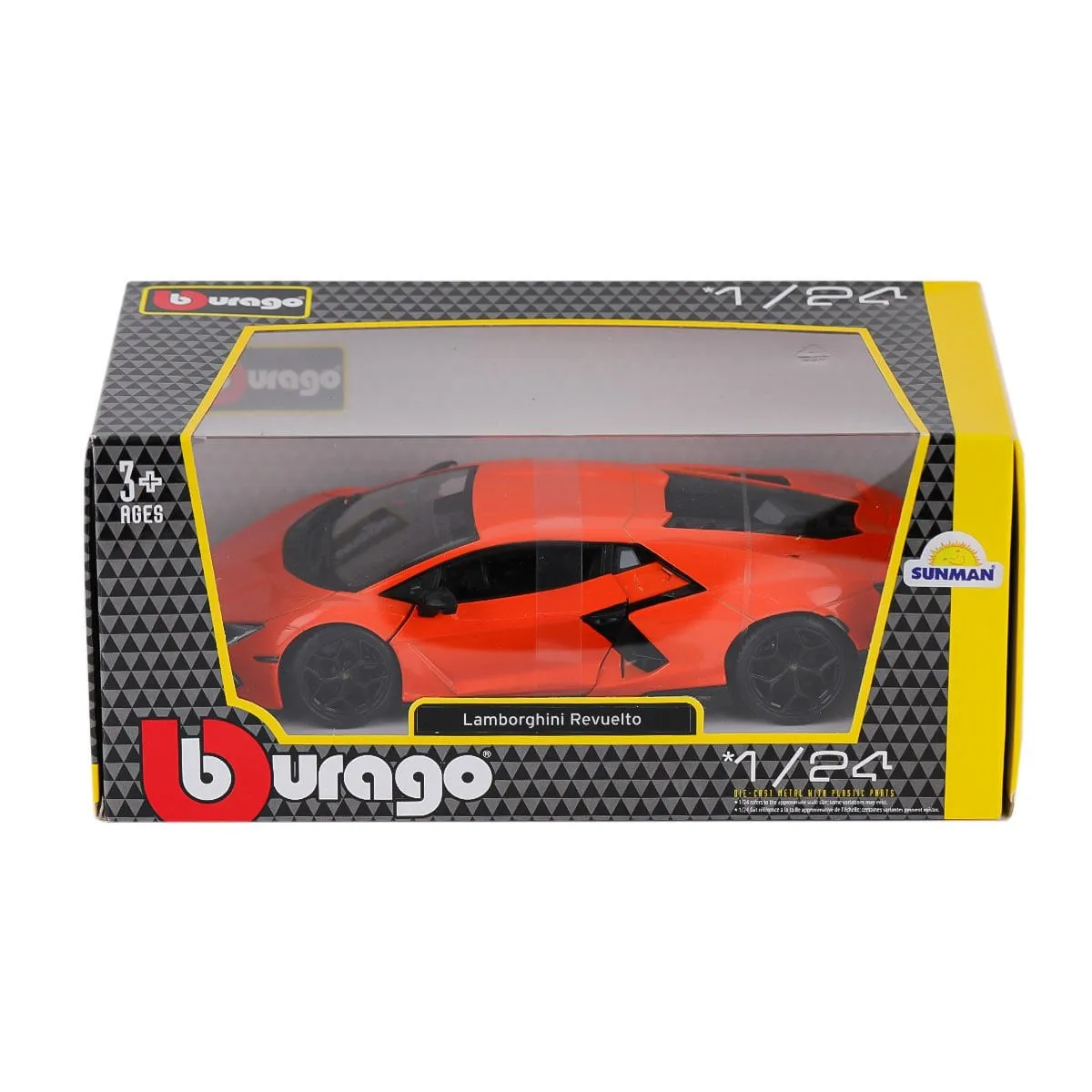 Burago Lamborghini Revuelto 1:24 Turuncu -Sunman