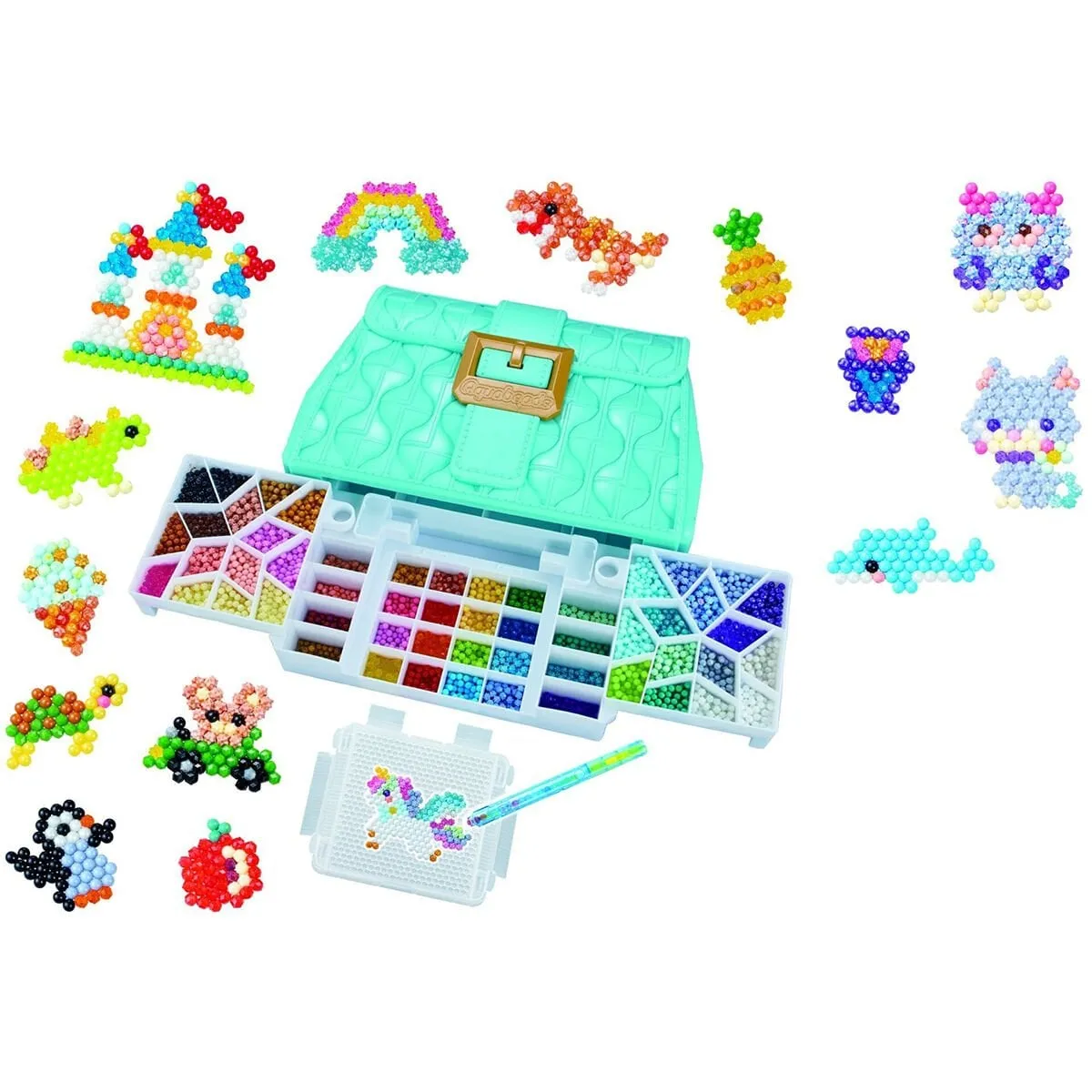 AquaBeads Tasarımcı Çantası 1400 parça +4 yaş