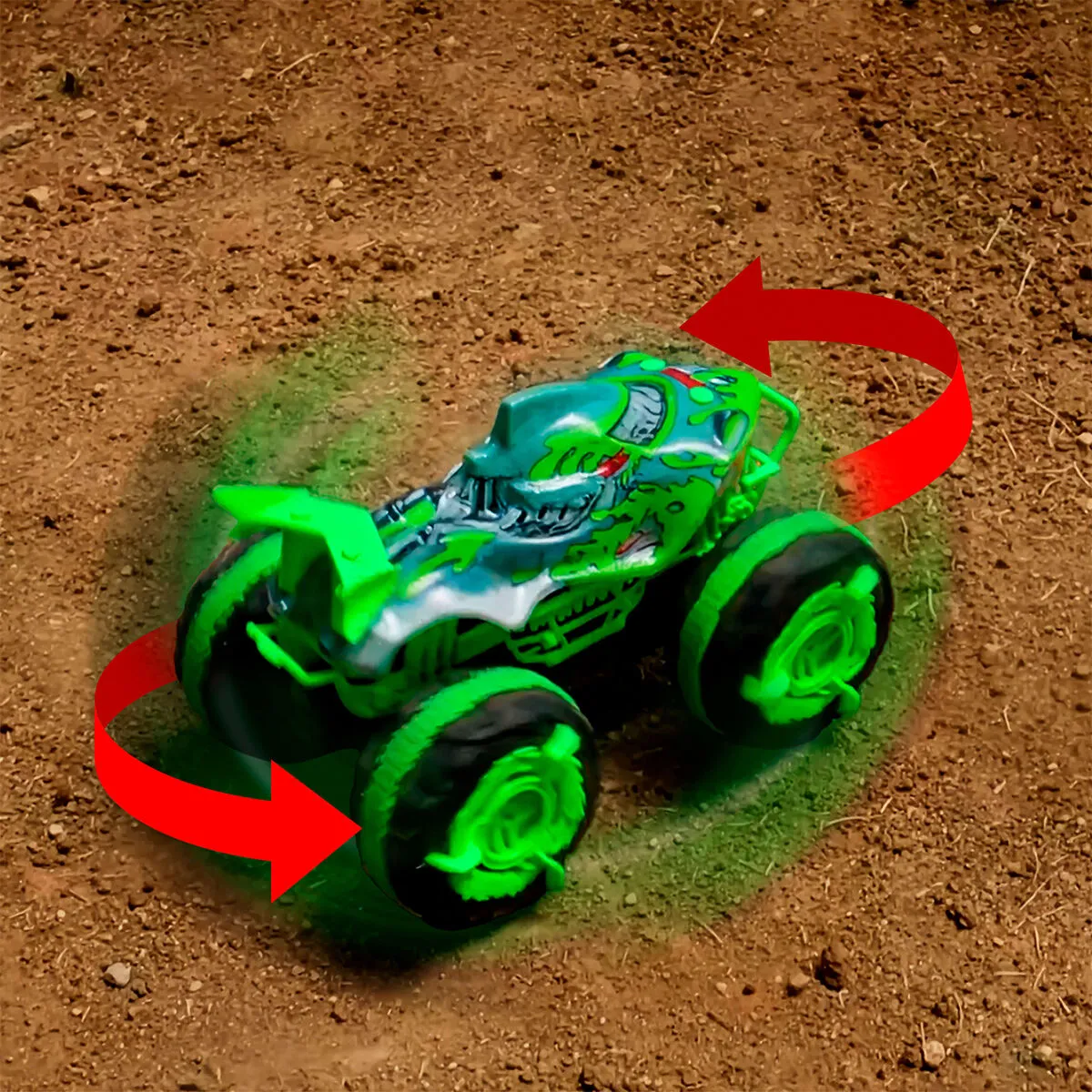 Hot Wheels Monster Trucks Mutant Kaosu Great Bite RC Arazi Aracı 1:15 — görsel 5