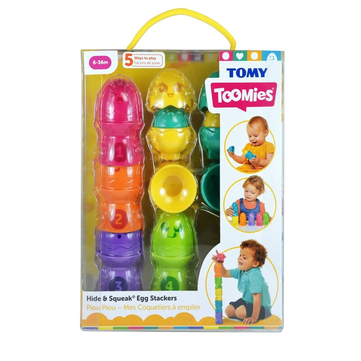 Tomy - Saklambaçlı Yumurta Kule Seti 6-36 ay