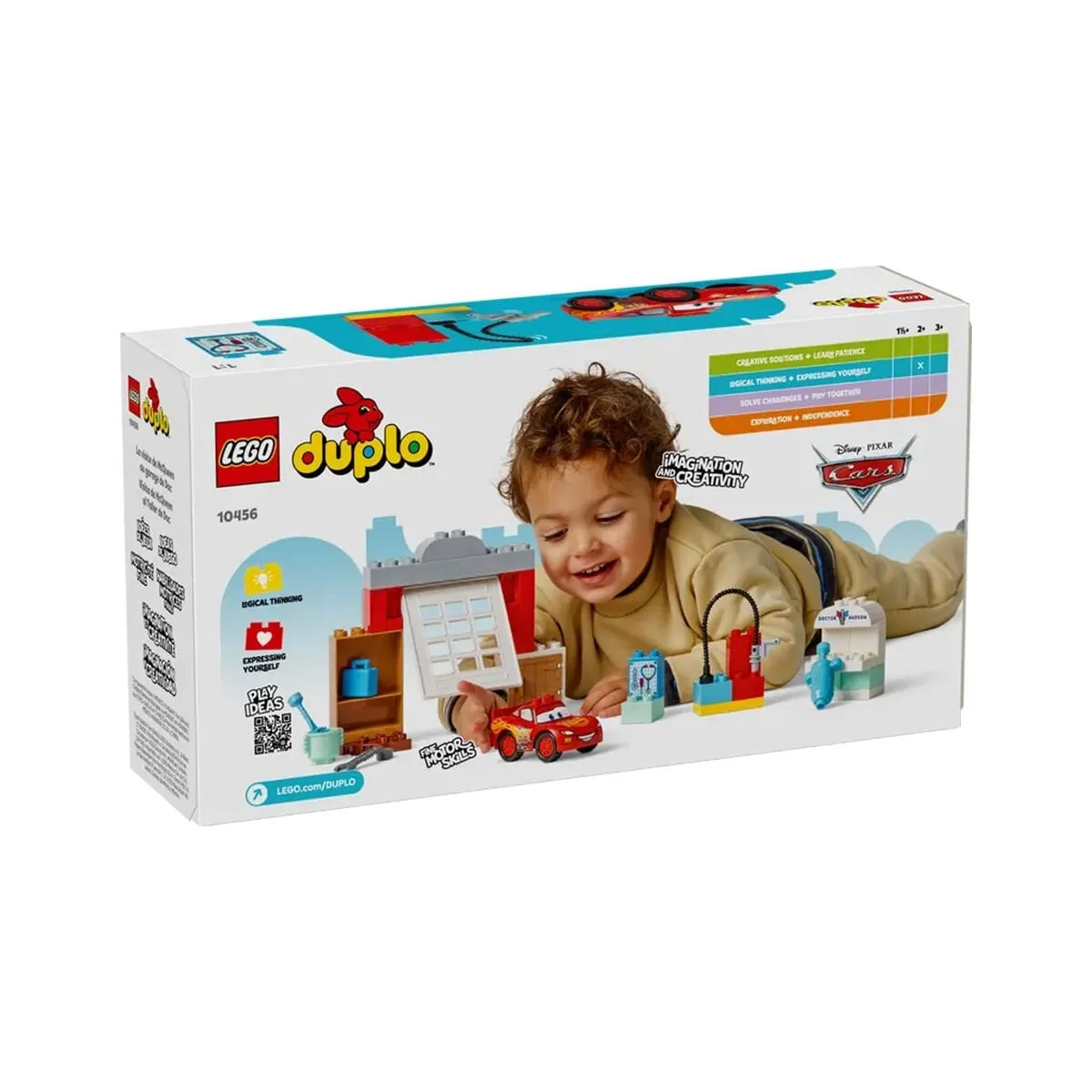 Lego Duplo McQueen'in Doc'un Garajını Ziyareti 35 parça +2 yaş