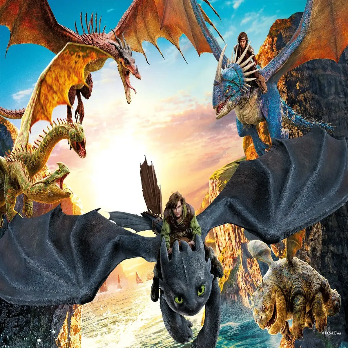 How To Train Your Dragon Puzzle 100 Parça — görsel 2
