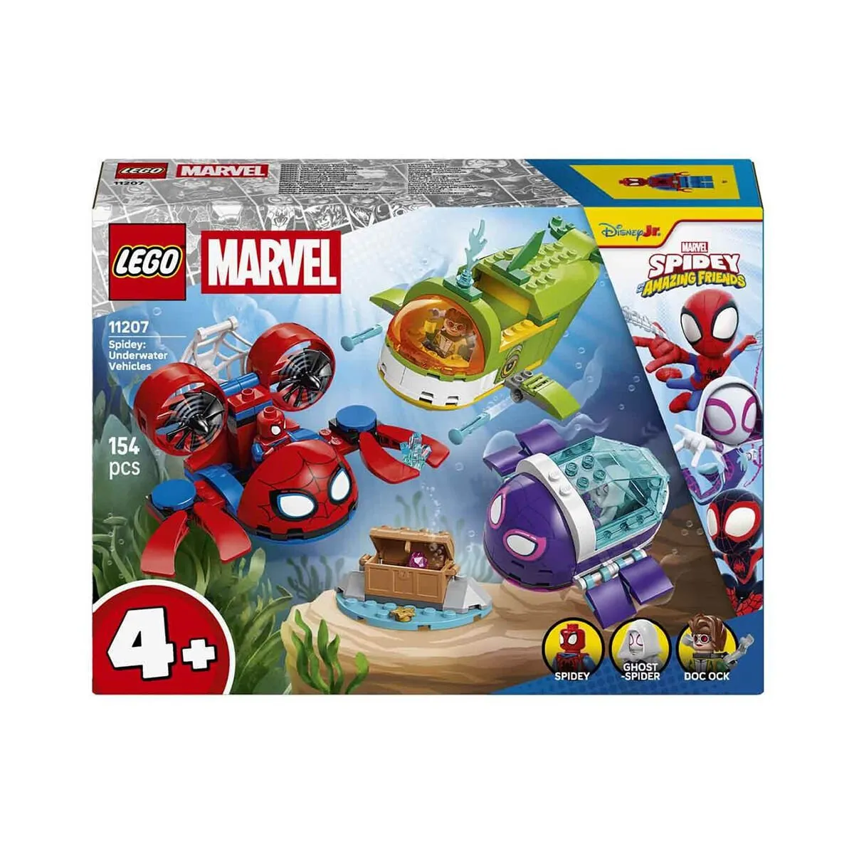 Lego Spidey Spidey Spidey: Su Altı Araçları 154 parça +4 yaş — görsel 7