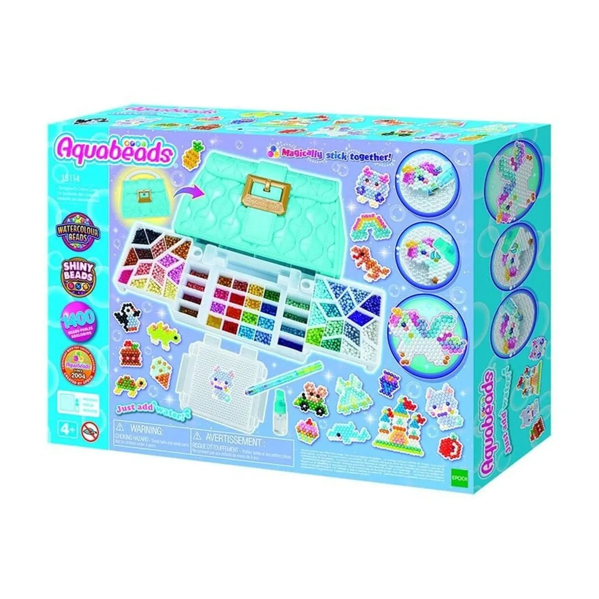 AquaBeads Tasarımcı Çantası 1400 parça +4 yaş — görsel 2
