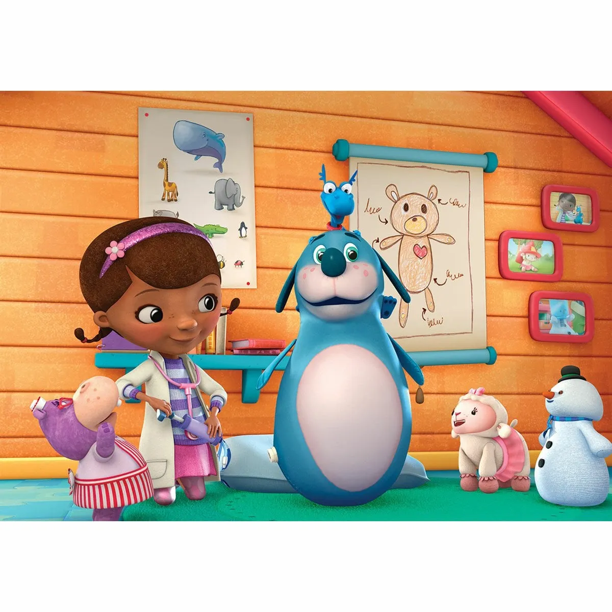 Doc McStuffins 50 Parça Puzzle — görsel 2