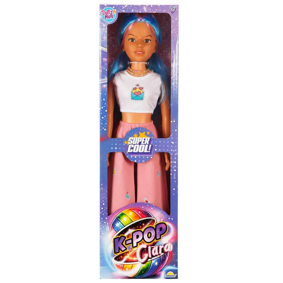 Clara K-Pop Super Cool Series-2 Bebek 80cm (Sabc-Dzm-Mnk) — görsel 2