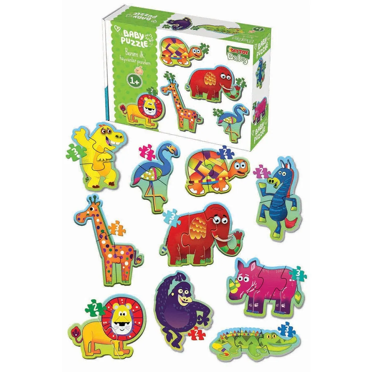 Baby Puzzle Benim İlk Puzzlem Orman Hayvanları