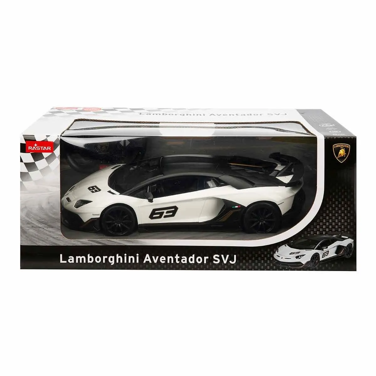 Uzaktan Kumandalı Lamborghini Aventador SVJ Işıklı Araba 34 cm -Sunman