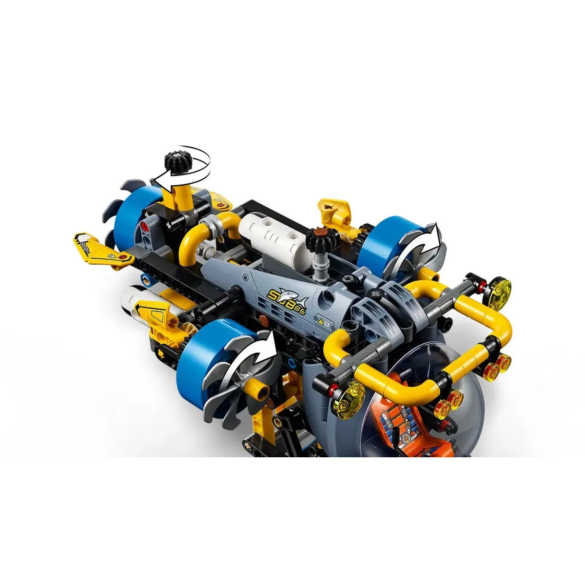 Lego Technic Derin Deniz Araştırma Denizaltısı 413 parça +9 yaş — görsel 7