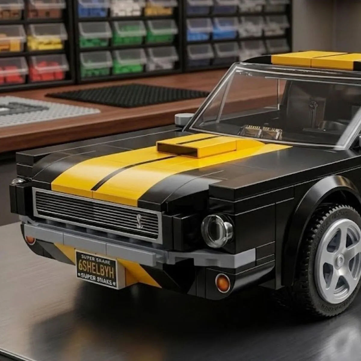 Cada Shelby GT350H 292 Parça Block Oyuncak — görsel 3
