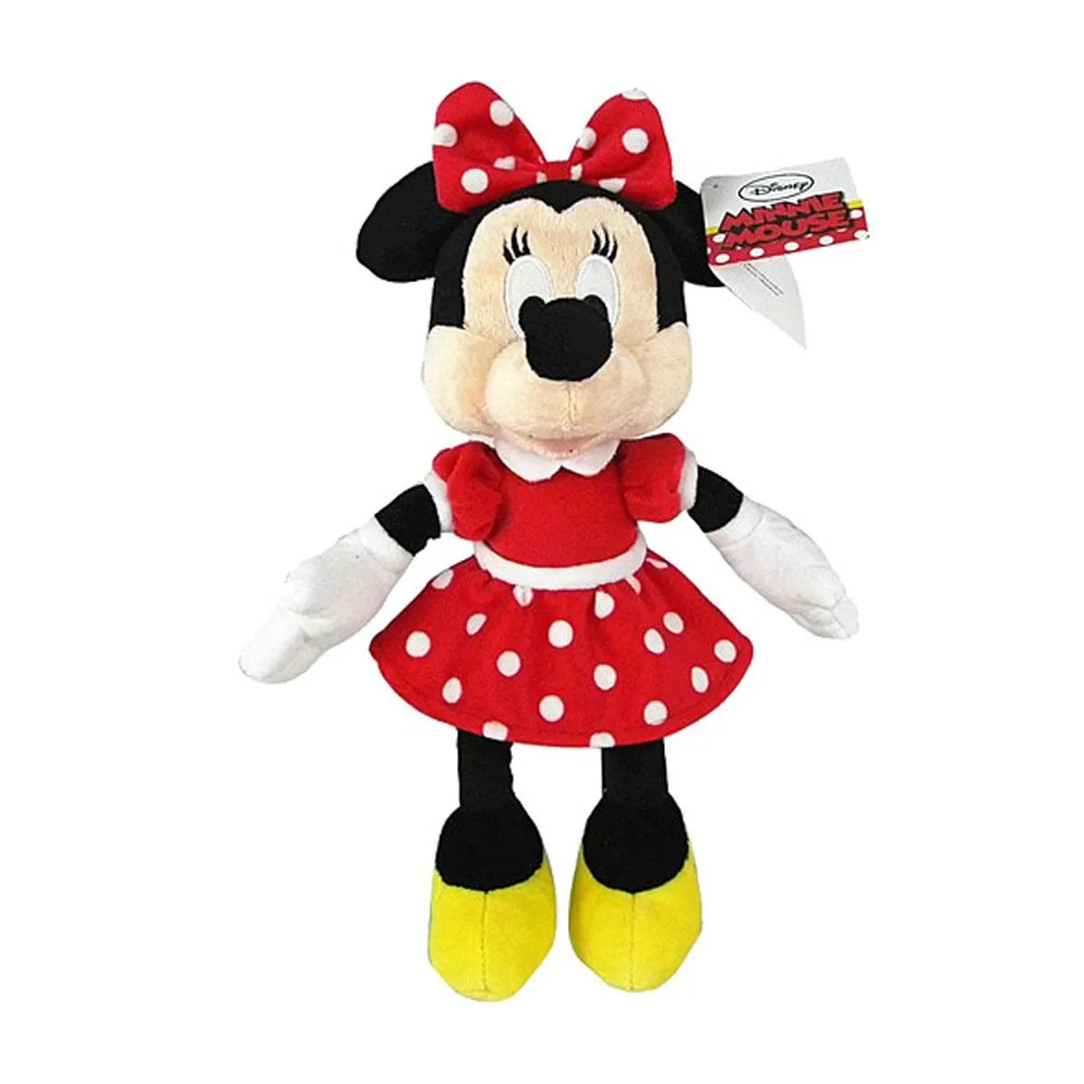 Peluş Minnie Kırmızı Elbiseli 25 cm -Sunman