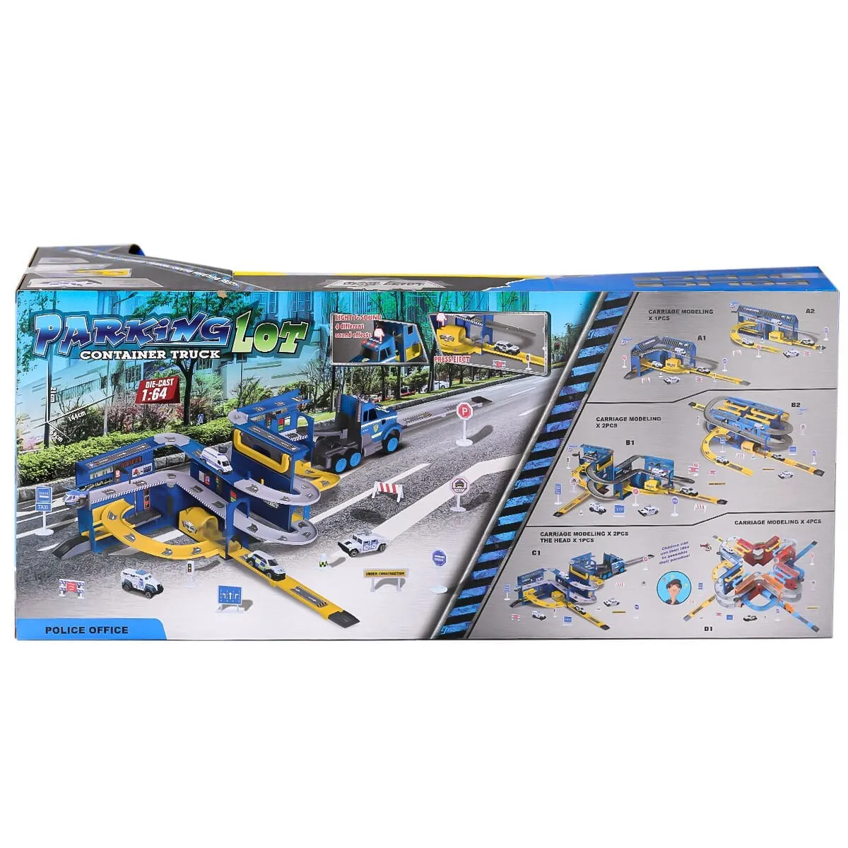 Sesli Işıklı Transporter Garaj Seti — görsel 2