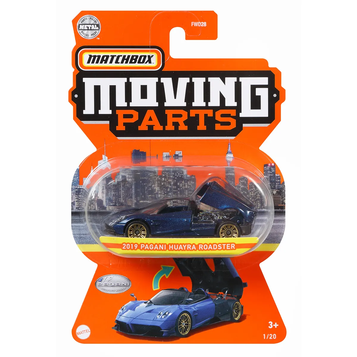Matchbox 1:64 Açılır Parçalı Arabalar — görsel 6