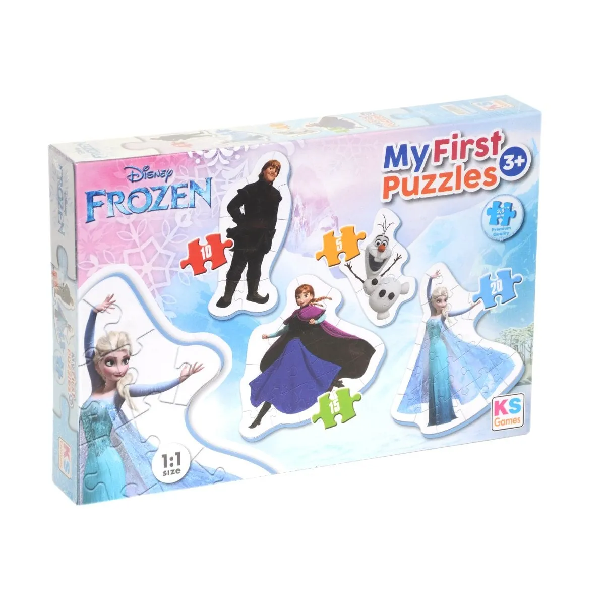 Frozen My Fırst Puzzles 4 In 1