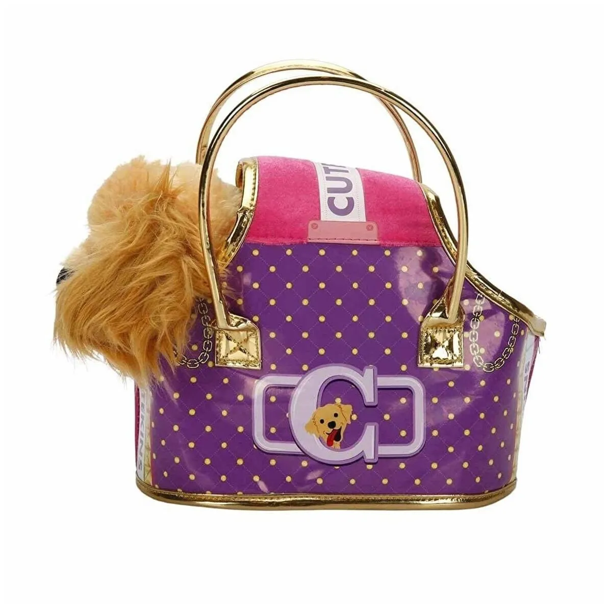 Cutekins Taşıma Çantalı Peluş Köpek — görsel 3