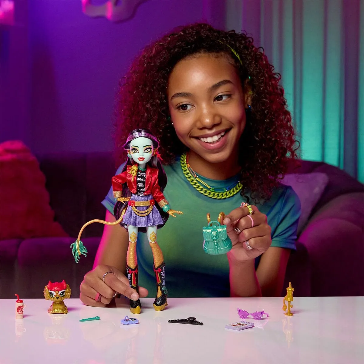 Monster High Jinafire Long Figür — görsel 5