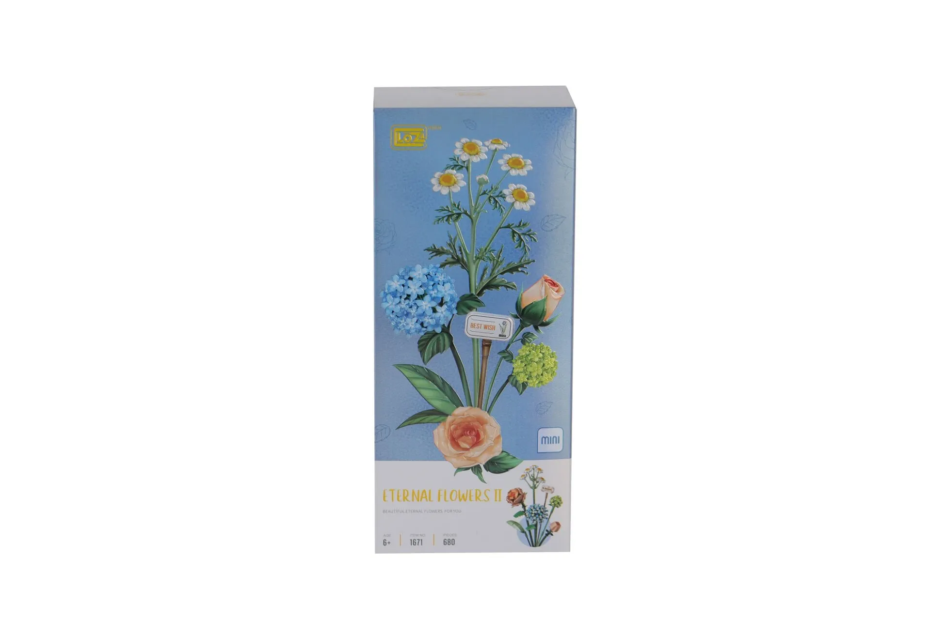 LOZ Eternal Flowers Serisi - ''Yıldızlı Gökyüzü Gibi Parlak'' 680 Parça Yapım Seti