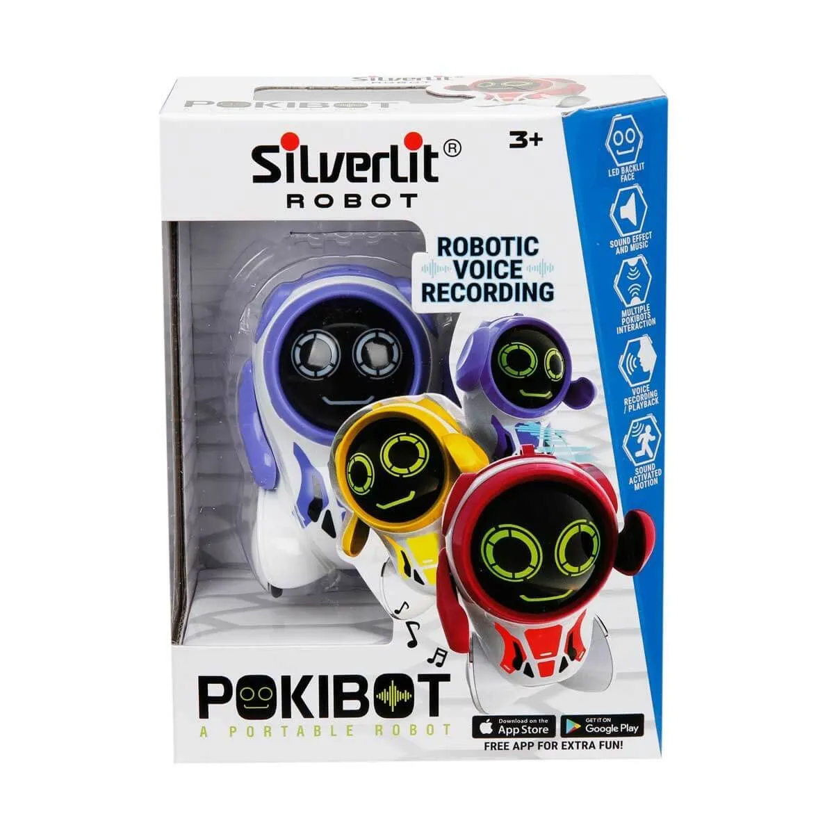 SIL/88042 Silverlit Yapay Zekalı Pokibot Robot — görsel 3