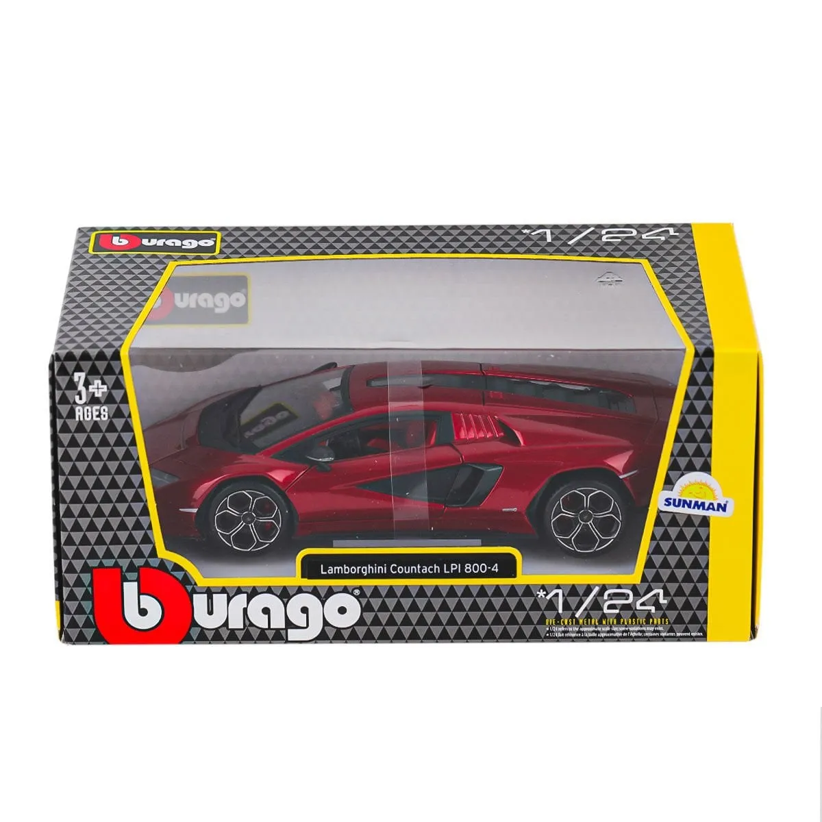 Burago Lamborghini Countach LPI 800-4 1:24 -Sunman