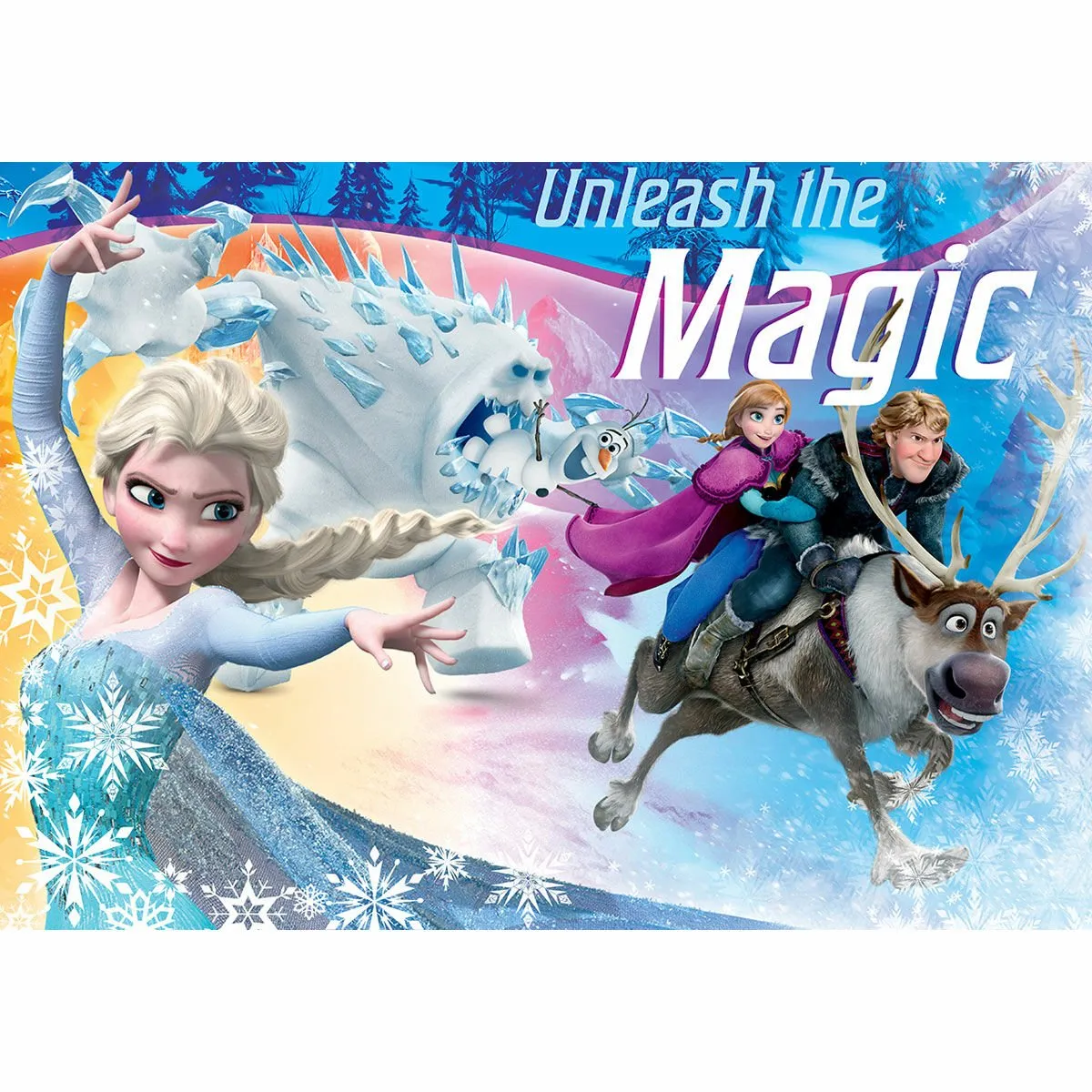 Frozen 50 Parça Çocuk Puzzle -KS Puzzle — görsel 2
