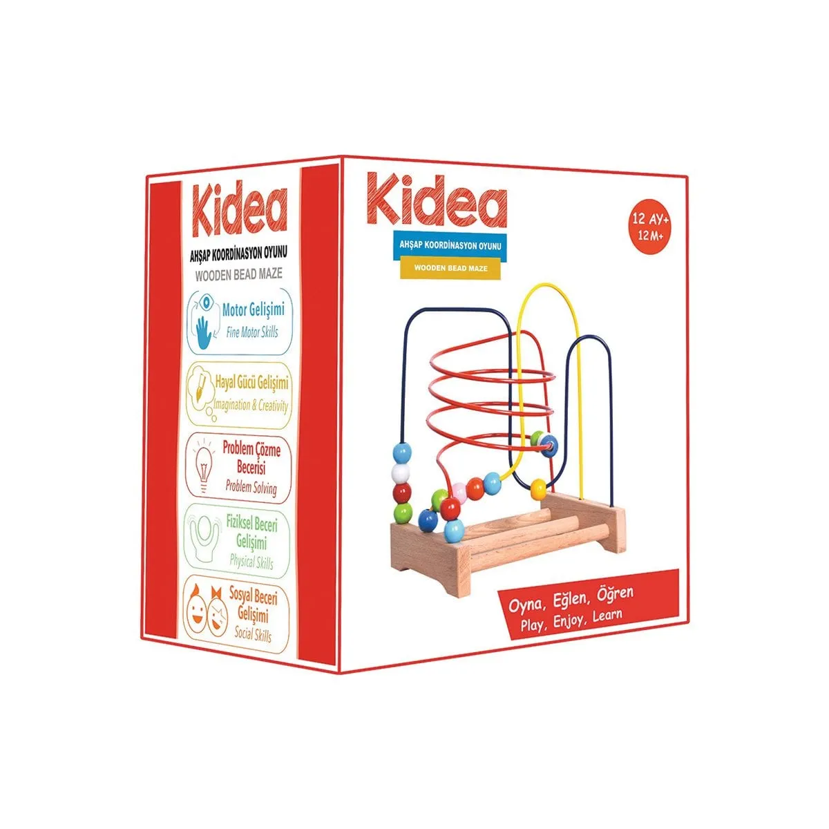 KID-1031 Ahşap Kordinasyon Oyunu
