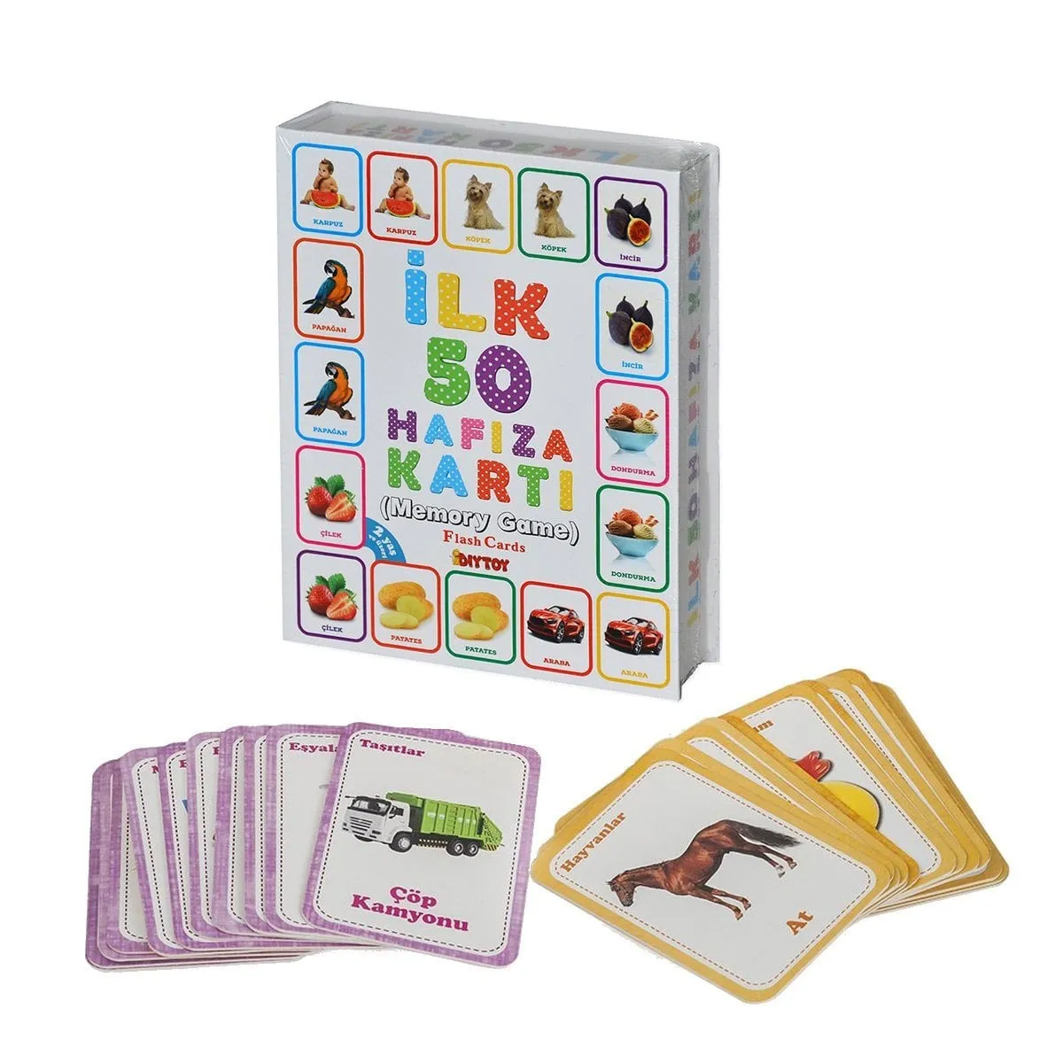 İlk 50 Hafıza Kartları (memory Game )