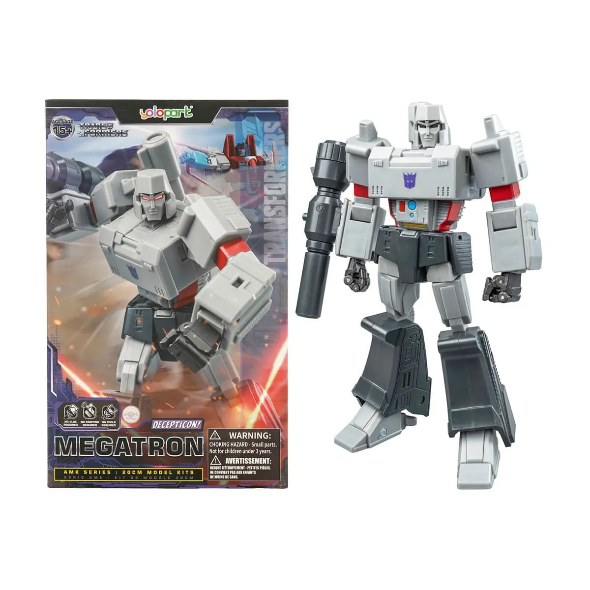 SUN-YTU-YLP-FİGÜR TRANSFORMERS GENERETION ONE AMK MEGATRON 20CM TRNS