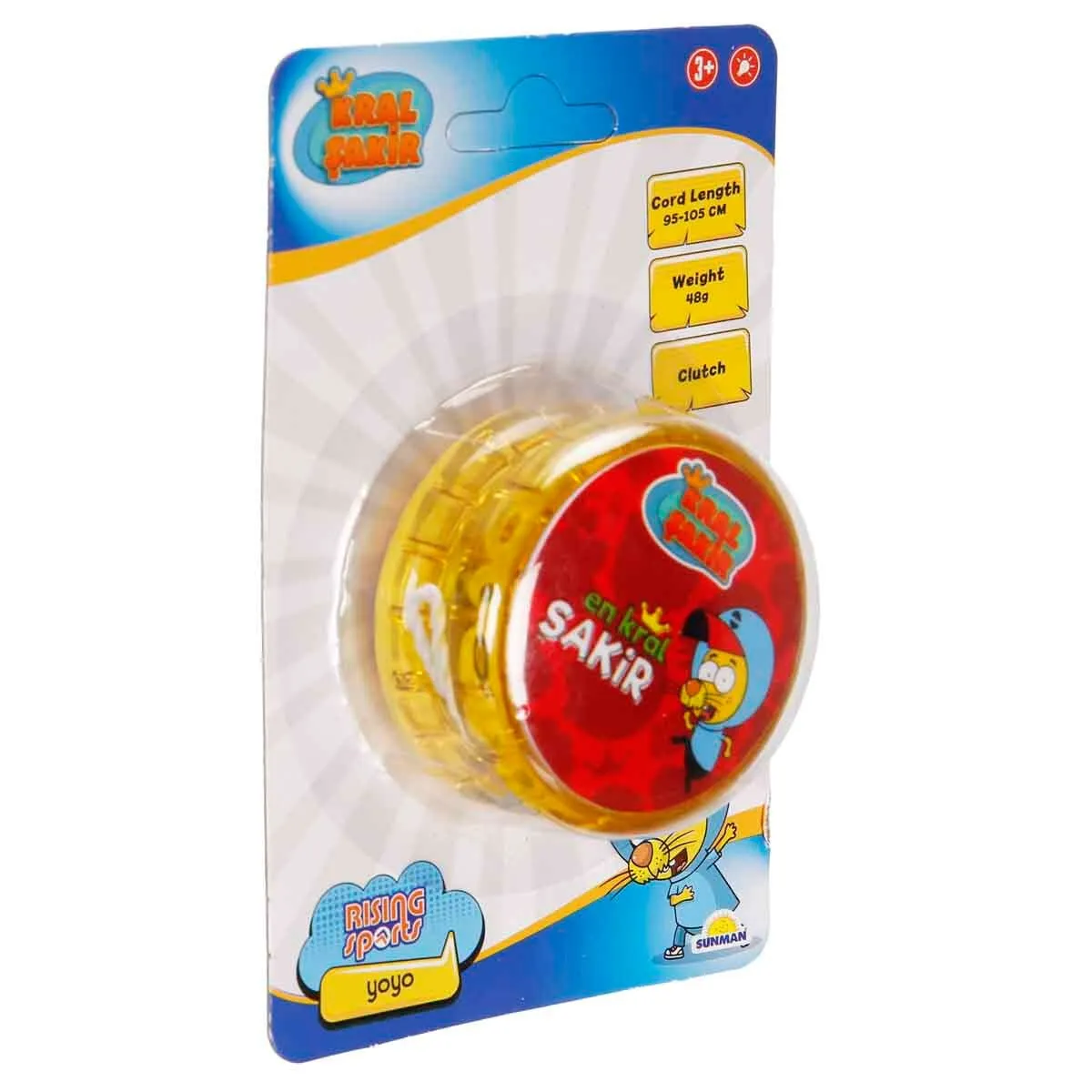 Yoyo Kral Şakir 6CM Sarı Işıklı Krtl Kral — görsel 3