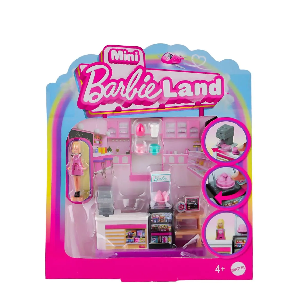 Mini Barbieland Bebek ve Oyun Seti Serisi