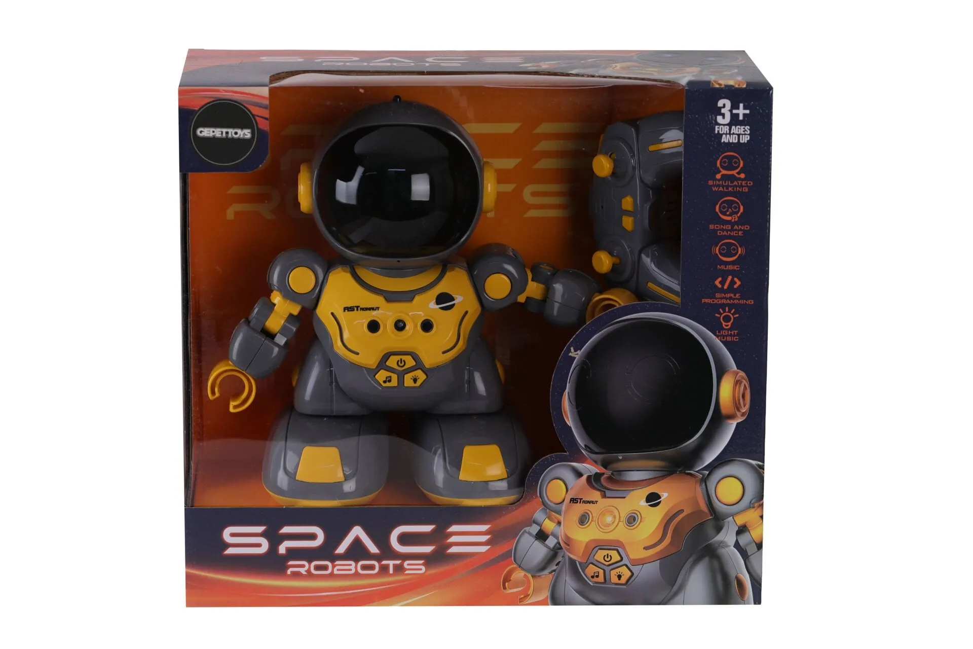 Uzaktan Kumandalı Sevimli Astronot Robot