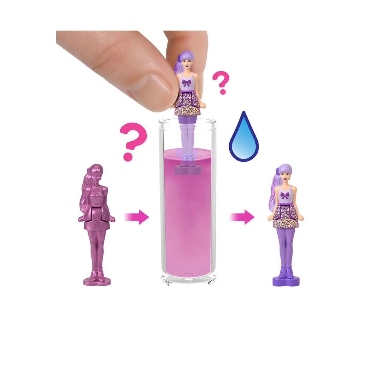 Mini BarbieLand Color Reveal Bebekler — görsel 2