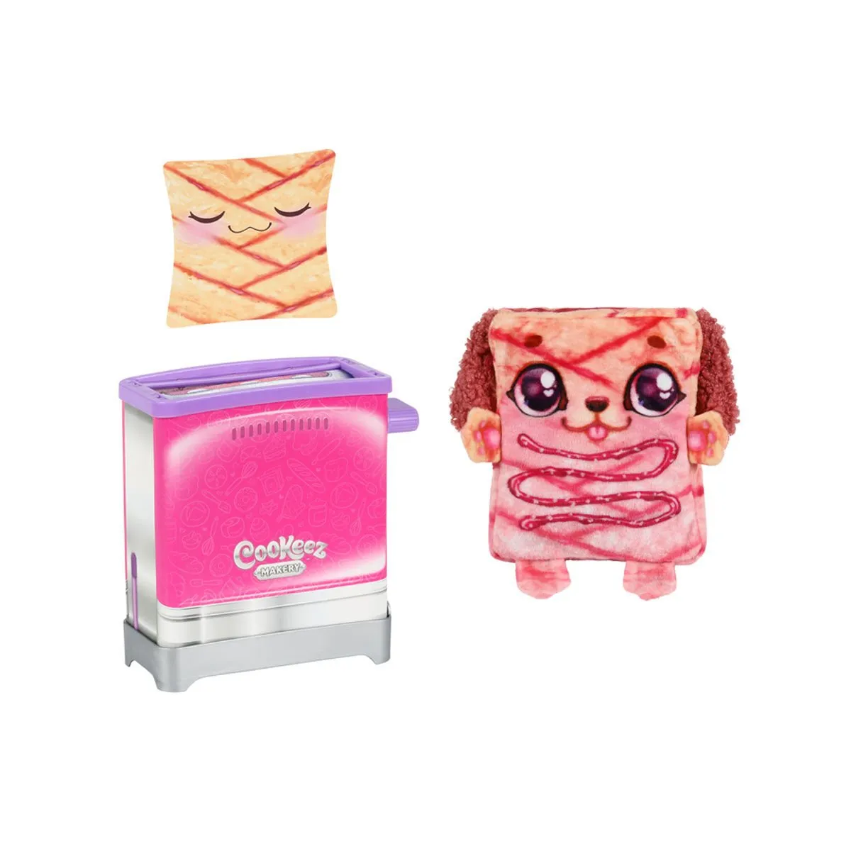 Cookeez Makery Tost Makinesi Kokulu Sürpriz Waffle Pelüş — görsel 6