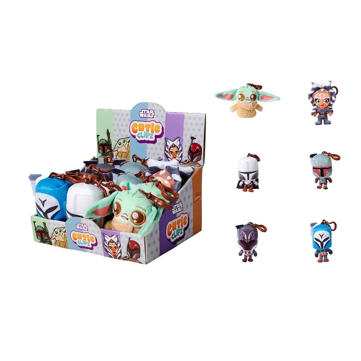 Disney Star Wars Cutie Clipz asorti