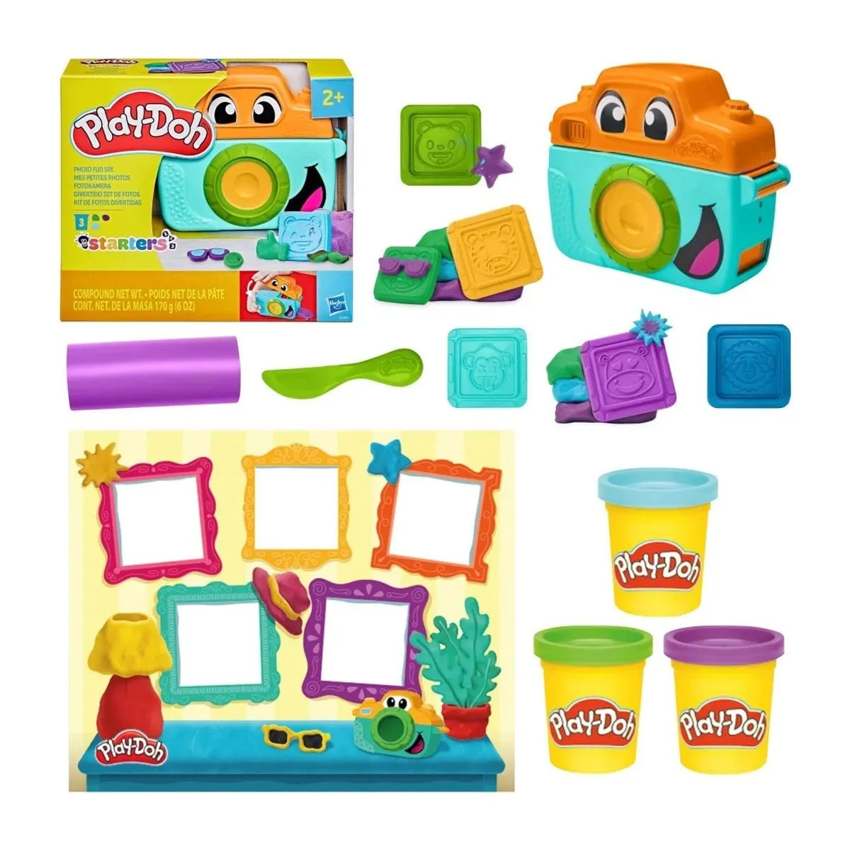Play-Doh Eğlenceli Fotoğrafçi Başlangıç Seti+3 yaş — görsel 3