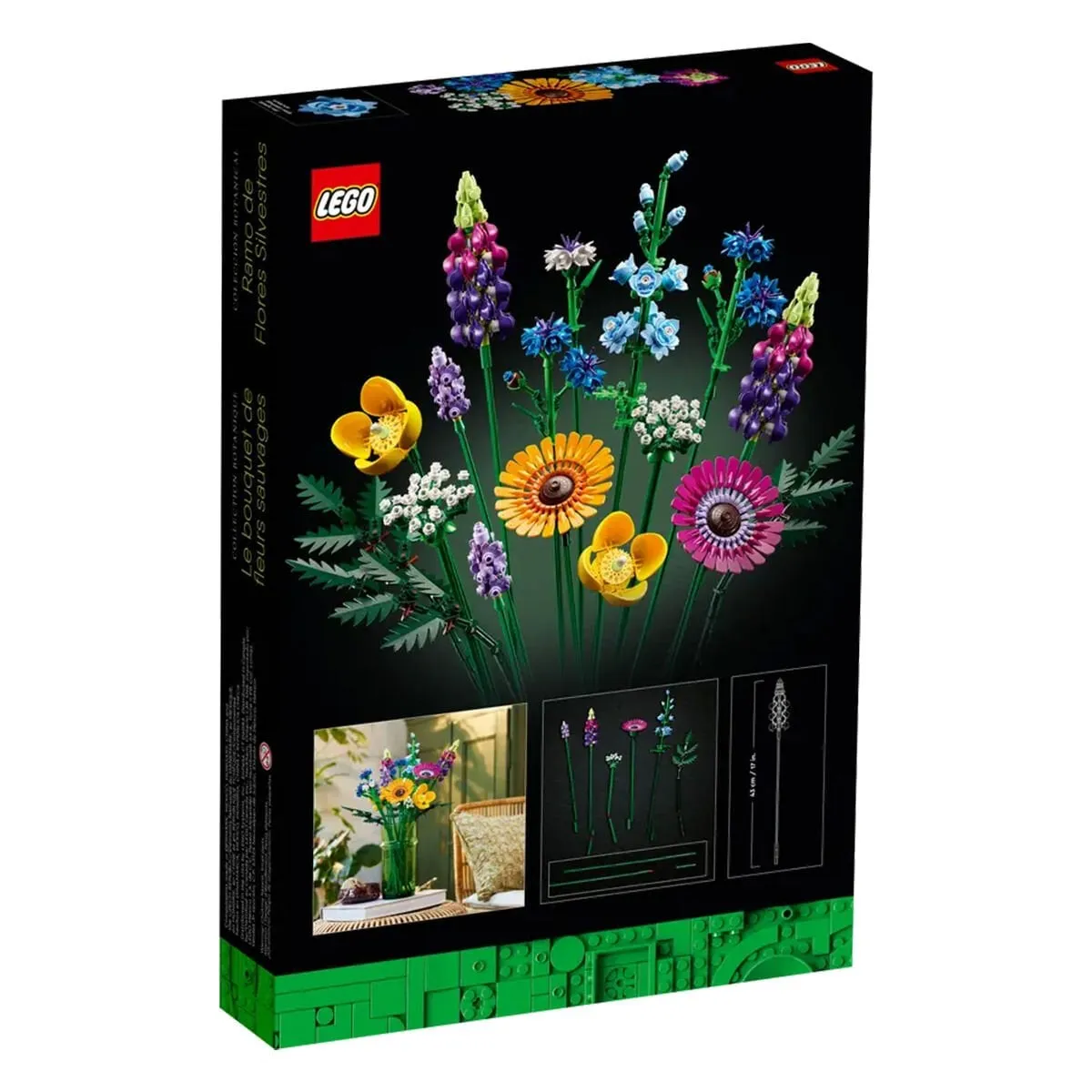 LEGO® Botanicals - Kır Çiçekleri Buketi 939 parça +18 yaş — görsel 7