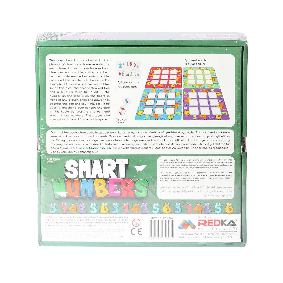 Redka Smart Numbers Kutu Oyunu — görsel 2