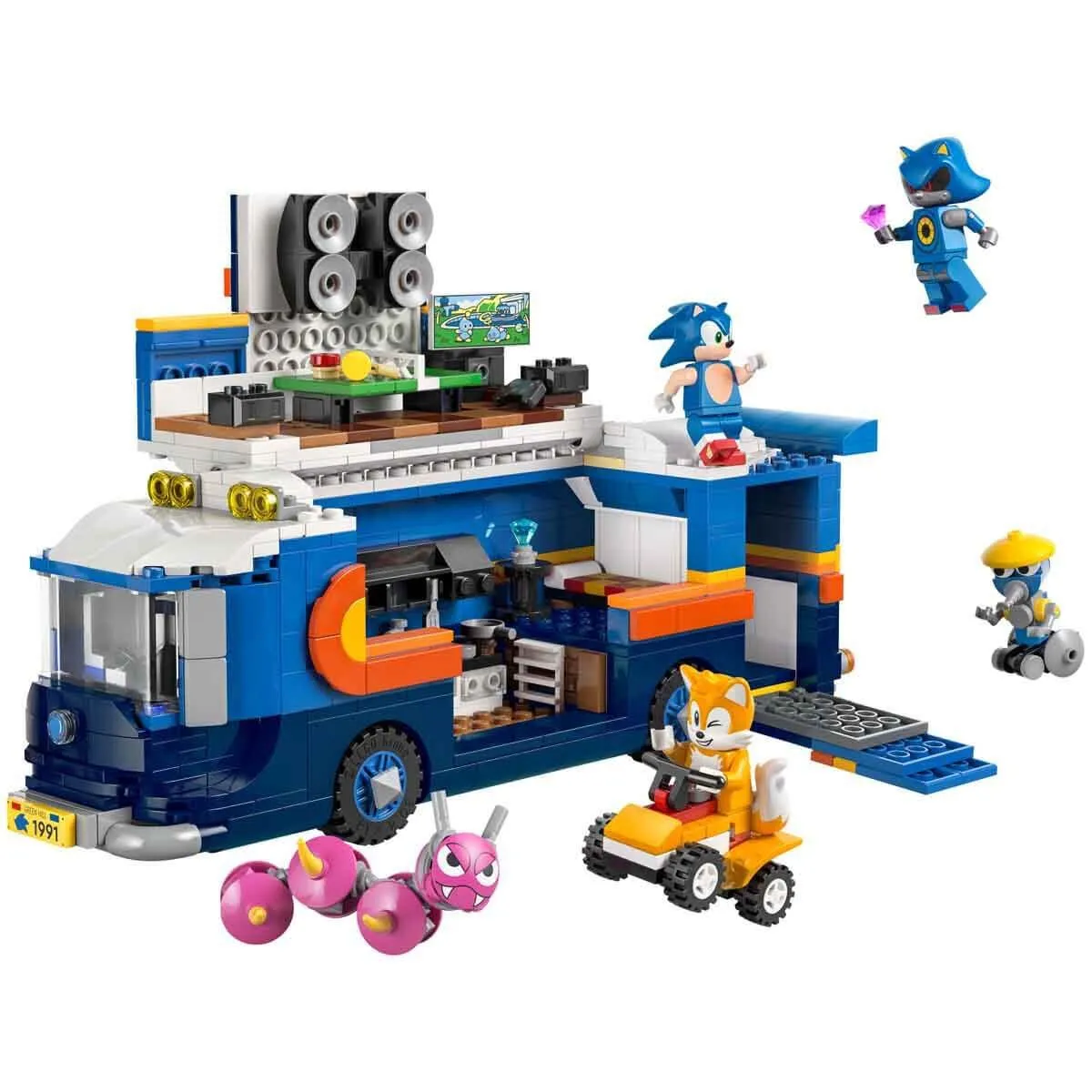 LEGO® Sonic the Hedgehog™ Sonic Takımı Komuta Kamyonu 747 parça +8 yaş — görsel 2