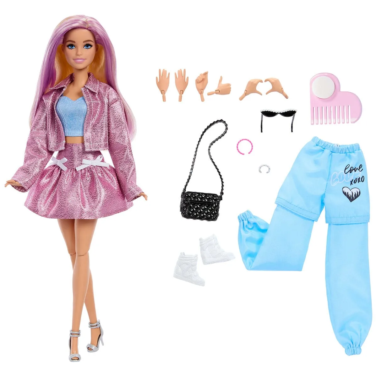 Barbie Deluxe Style Fashion Build Up Bebek ve Aksesuarları