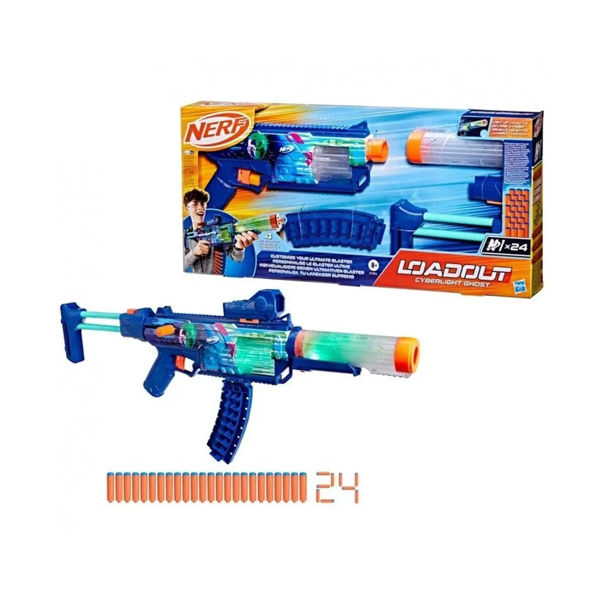 Nerf Loadout Cyberlight Ghost
