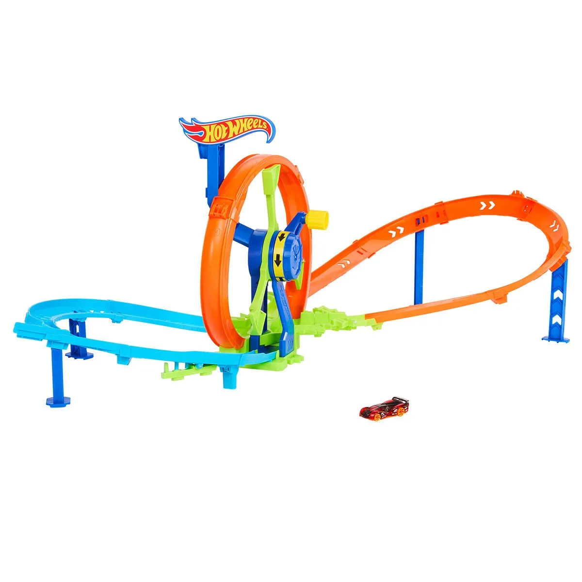 Hot Wheels Hızlı Fırlatma ve Döngü Parkuru Oyun Seti — görsel 2