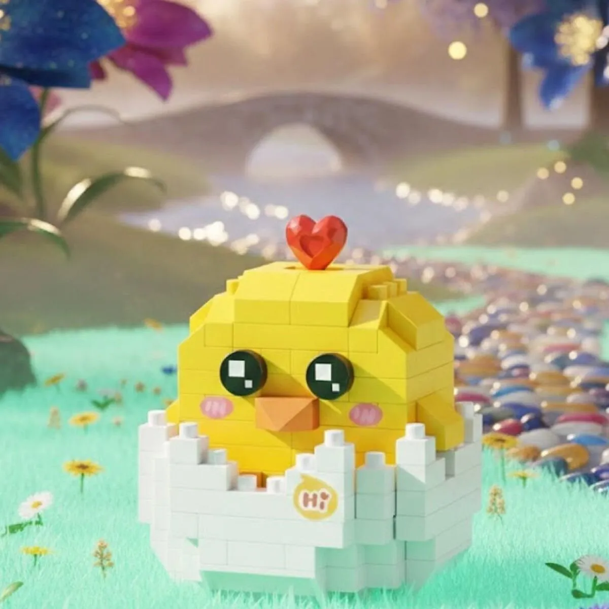 Loz Kabuklu Civciv 150 Parça Block Oyuncak Mini Poşet — görsel 4