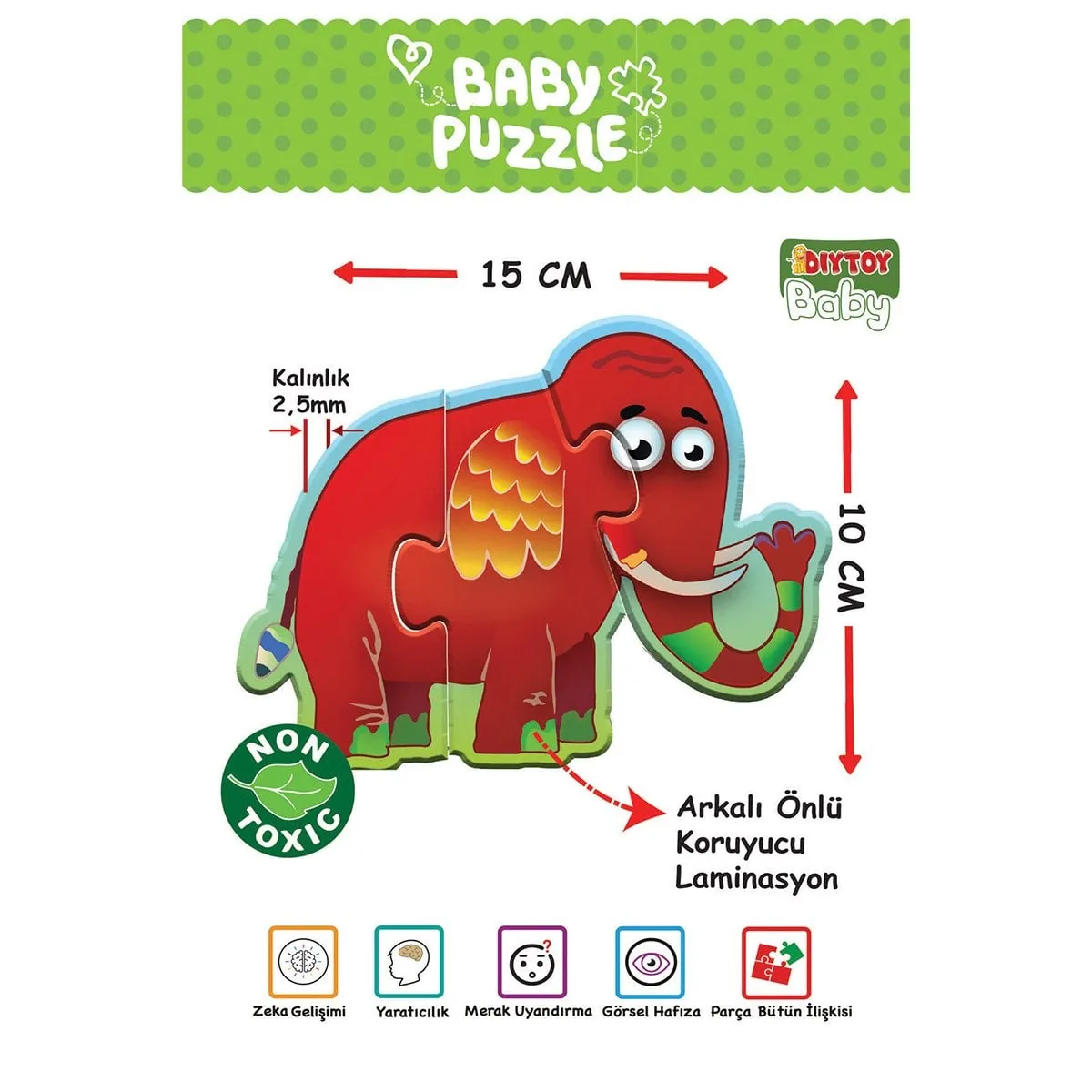 Baby Puzzle Benim İlk Puzzlem Orman Hayvanları — görsel 2