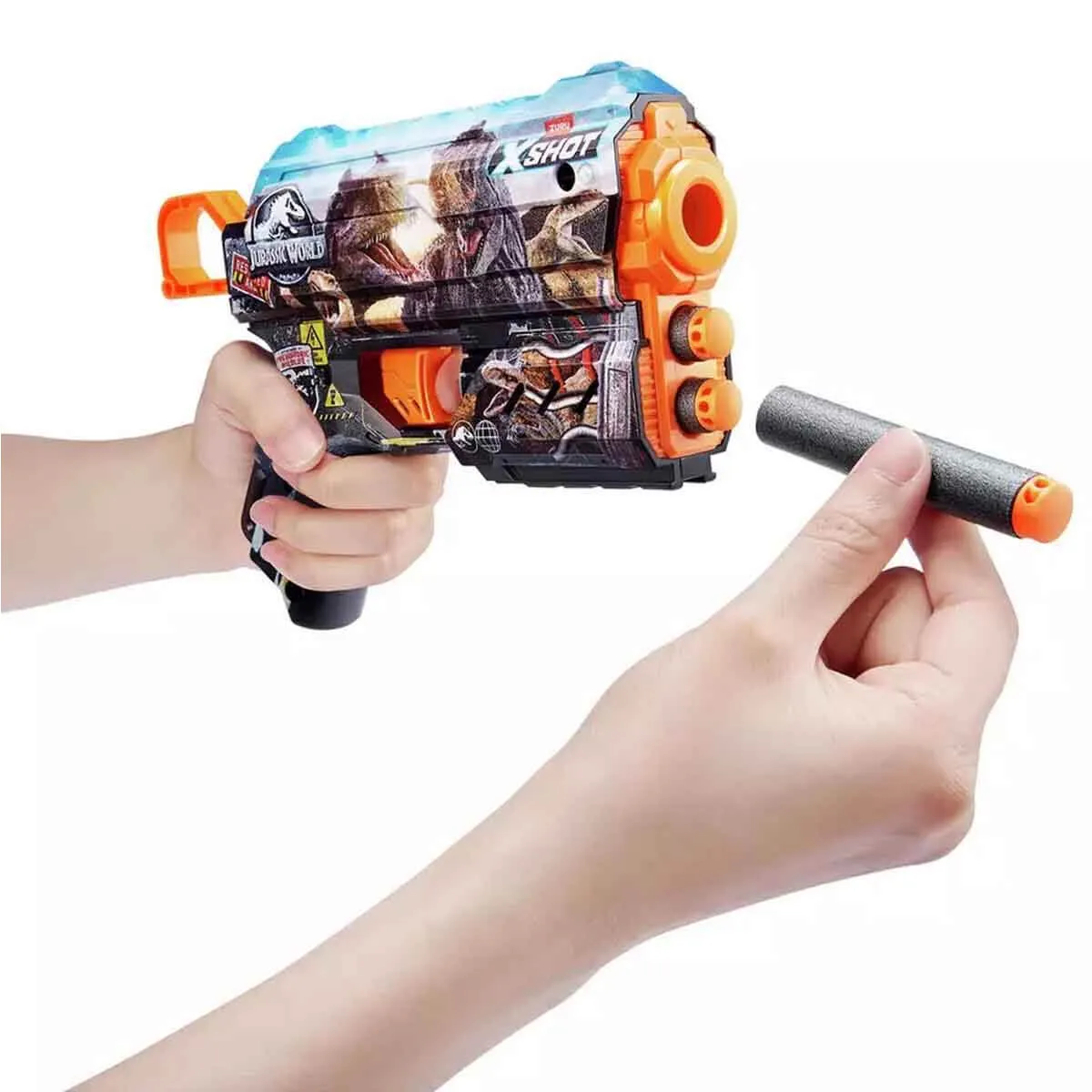 Sun-Zur-X-Shot Jurassic World 8 Mermili Sünger Atan Silah — görsel 4